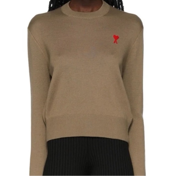 Ami Paris Ami De Coeur Sweater Knit XL